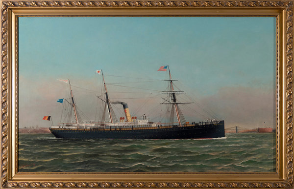 Antonio N. C. Jacobsen - Auswanderer-Schiff "PENNLAND"