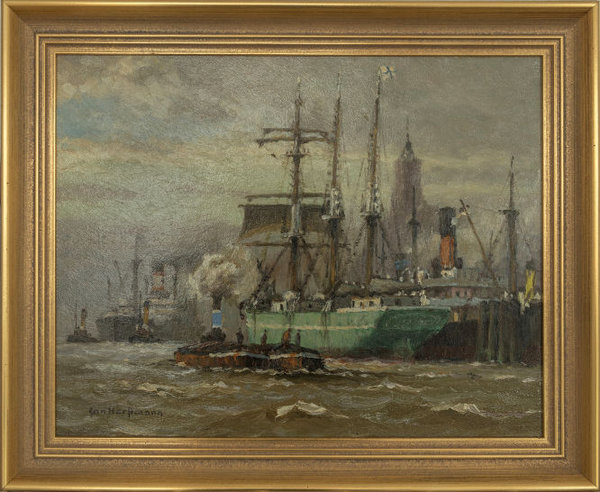 Jan Horstmann - Im Hamburger Hafen um 1935