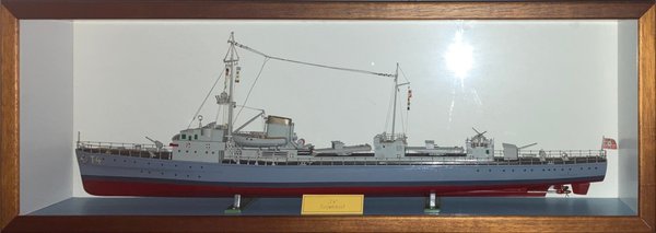 Werftmodell vom Torpedoboot T4 - Typ 35