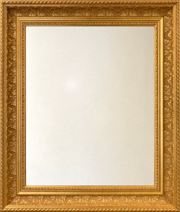 baroque frame with crystal mirror